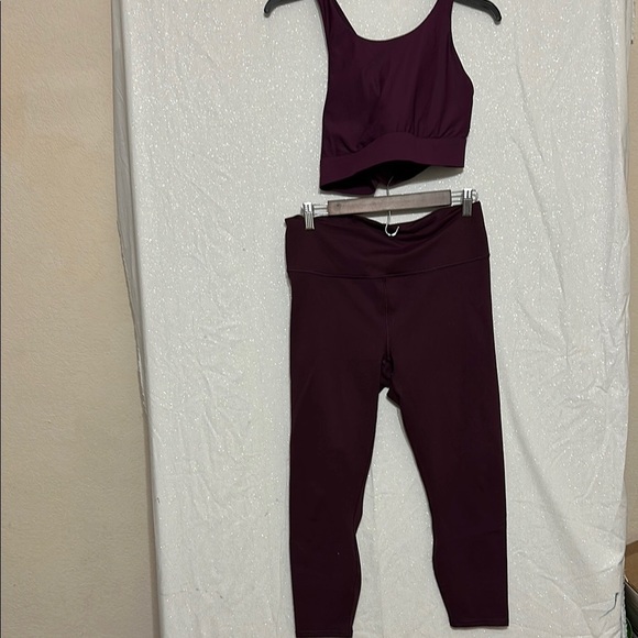 Fabletics Pants - Purple Leggings and Sports Bra Collection